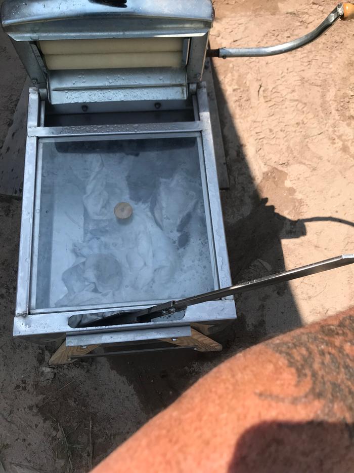 Manual washing machine