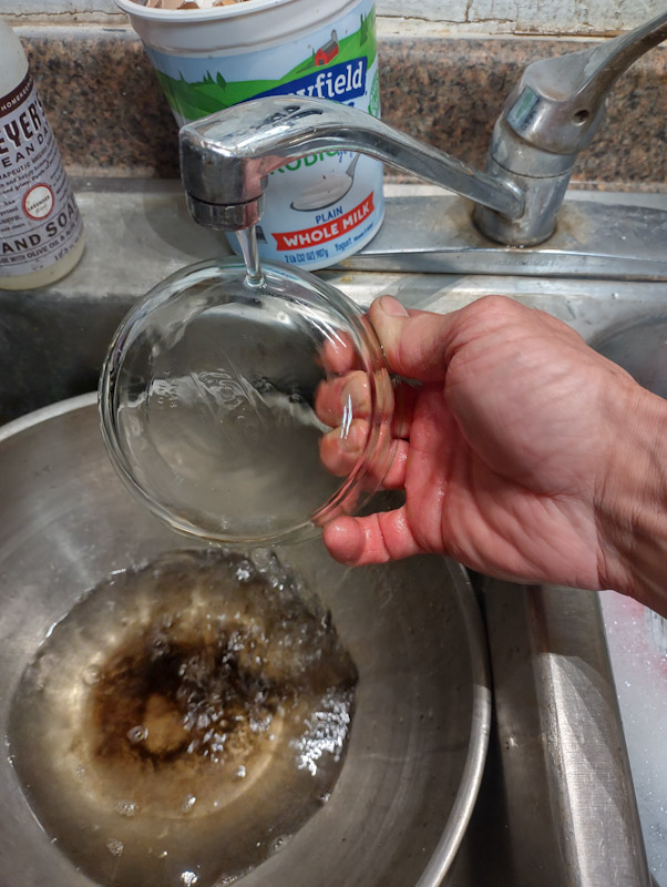 Rinsing 