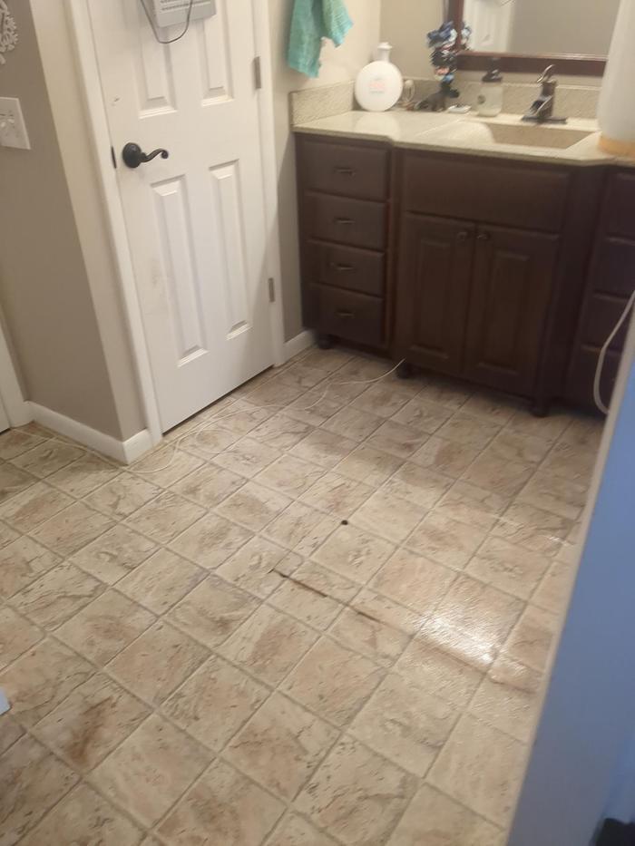 Clean floor