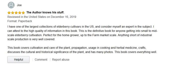 elderberry book review
