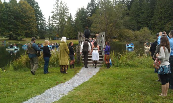 Our "perfect for us" makeshift wedding