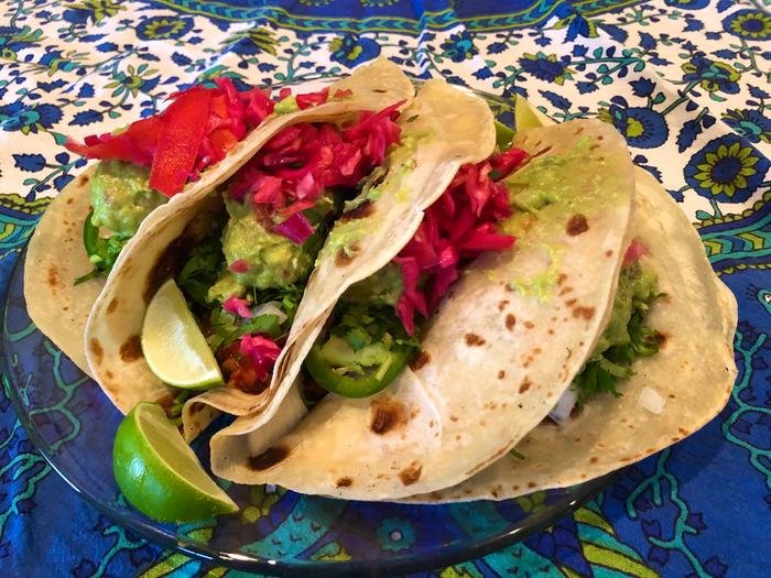 The taco Tuesday taco spread 😎