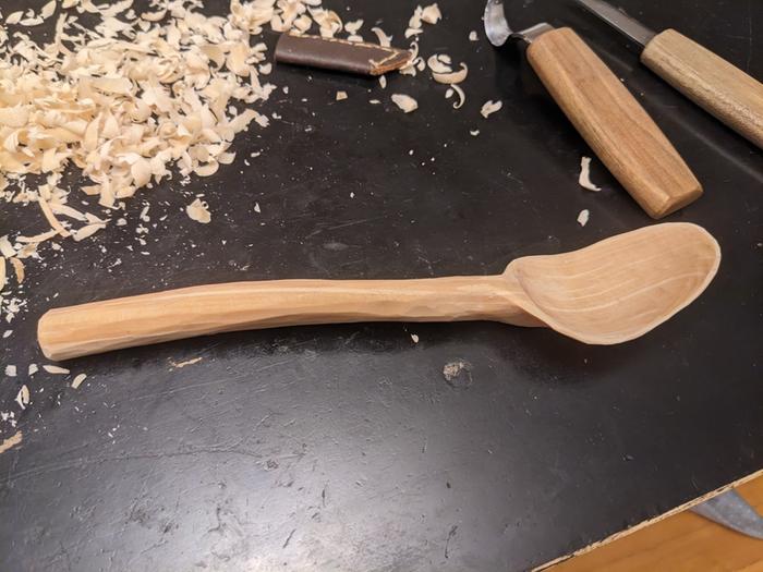 Shaping tools and spoon