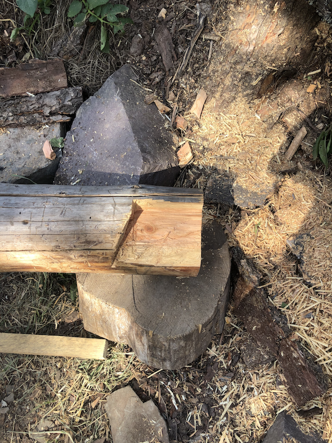 wood I started with